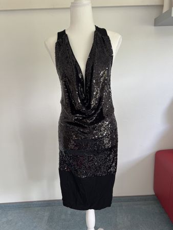 Phard Pailletten Kleid, Schwarz, Grösse XS, Top Zustand!