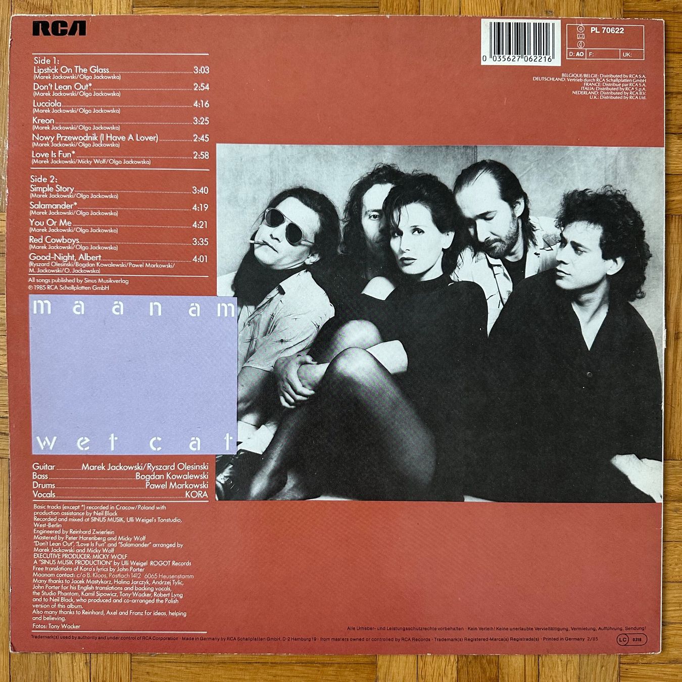 Dischi in vinile: LP - Maanam – Wet Cat – Usato da Breganzona venduto da Onairda75 1