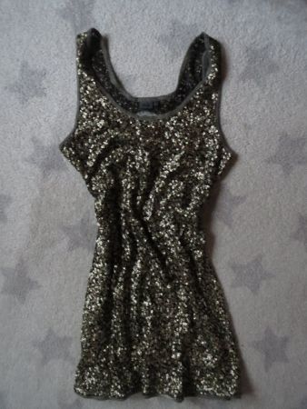 spezielles NILE Dame Kleid Gr M mit tollen Pailetten