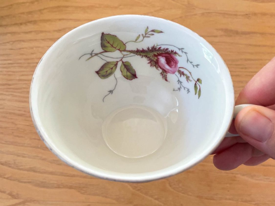 Set di piatti: Kaffeeservice Bavaria Elfenbein Moosrose – Usato da Zofingen venduto da angito 6