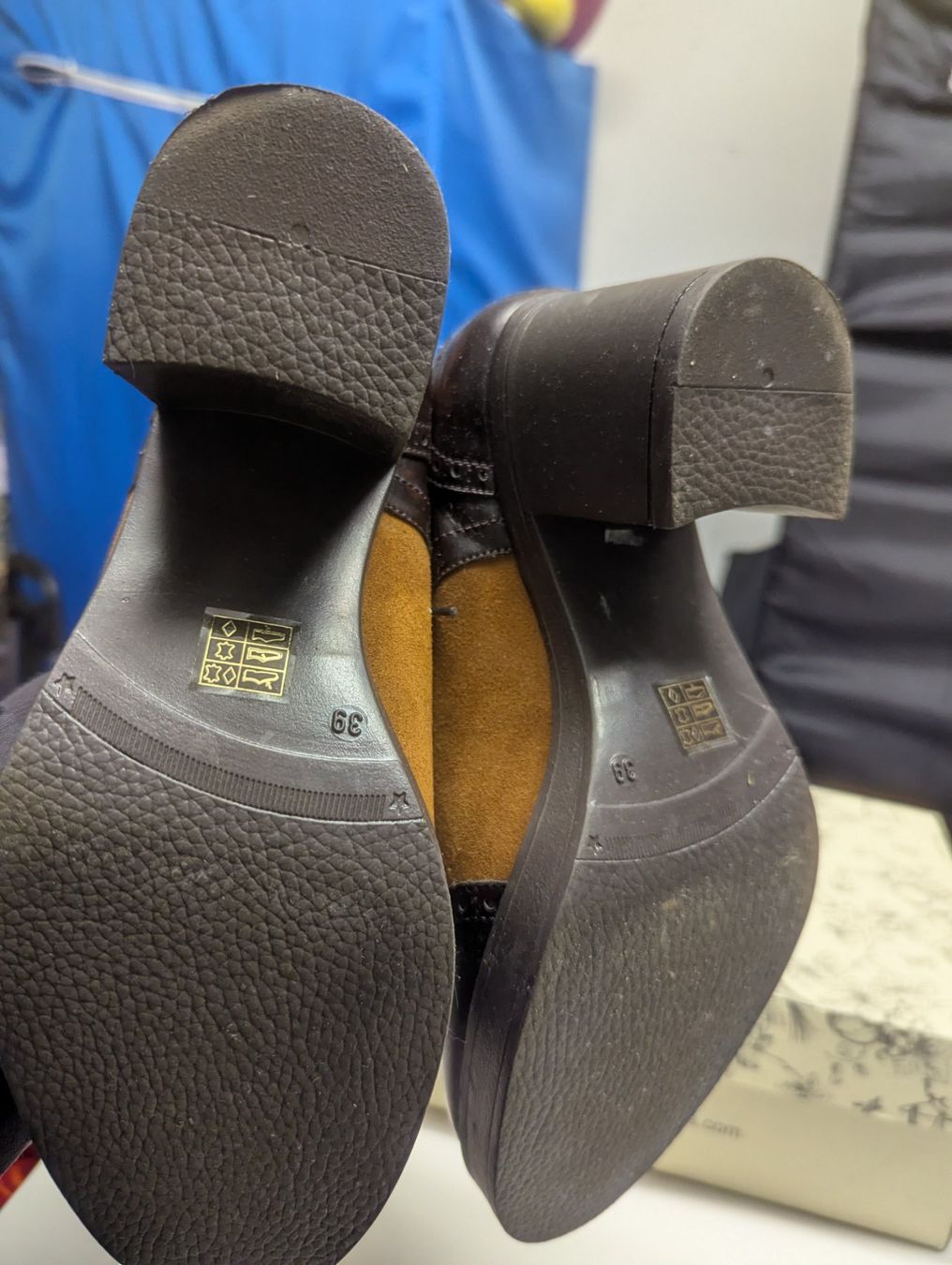 Scarpe da donna: Nice Things Schuhe Gr.39 Braun Schnürschuhe! – Nuovo (secondo la descrizione) da Zollikon venduto da Mikifare 2