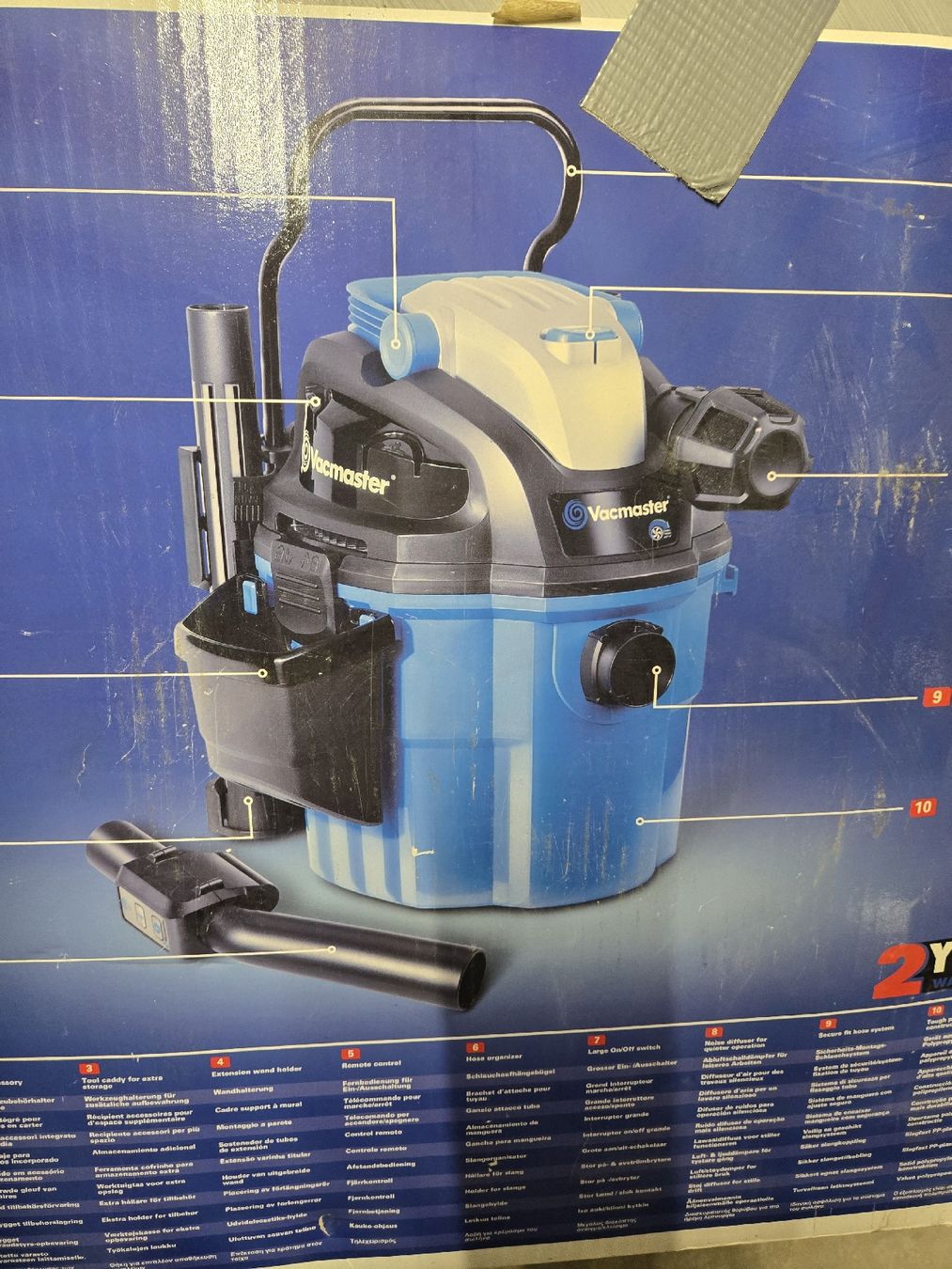 Aspirapolveri & Accessori: Vacmaster Industriesauger 18L Vakuumsauger – Usato da Gutenburg venduto da shinobi0072 2