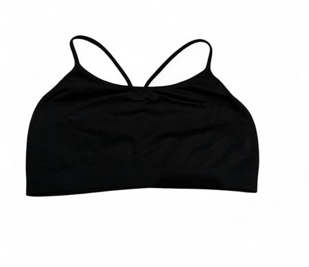 Schwarzer Crop Top Gr. S/M