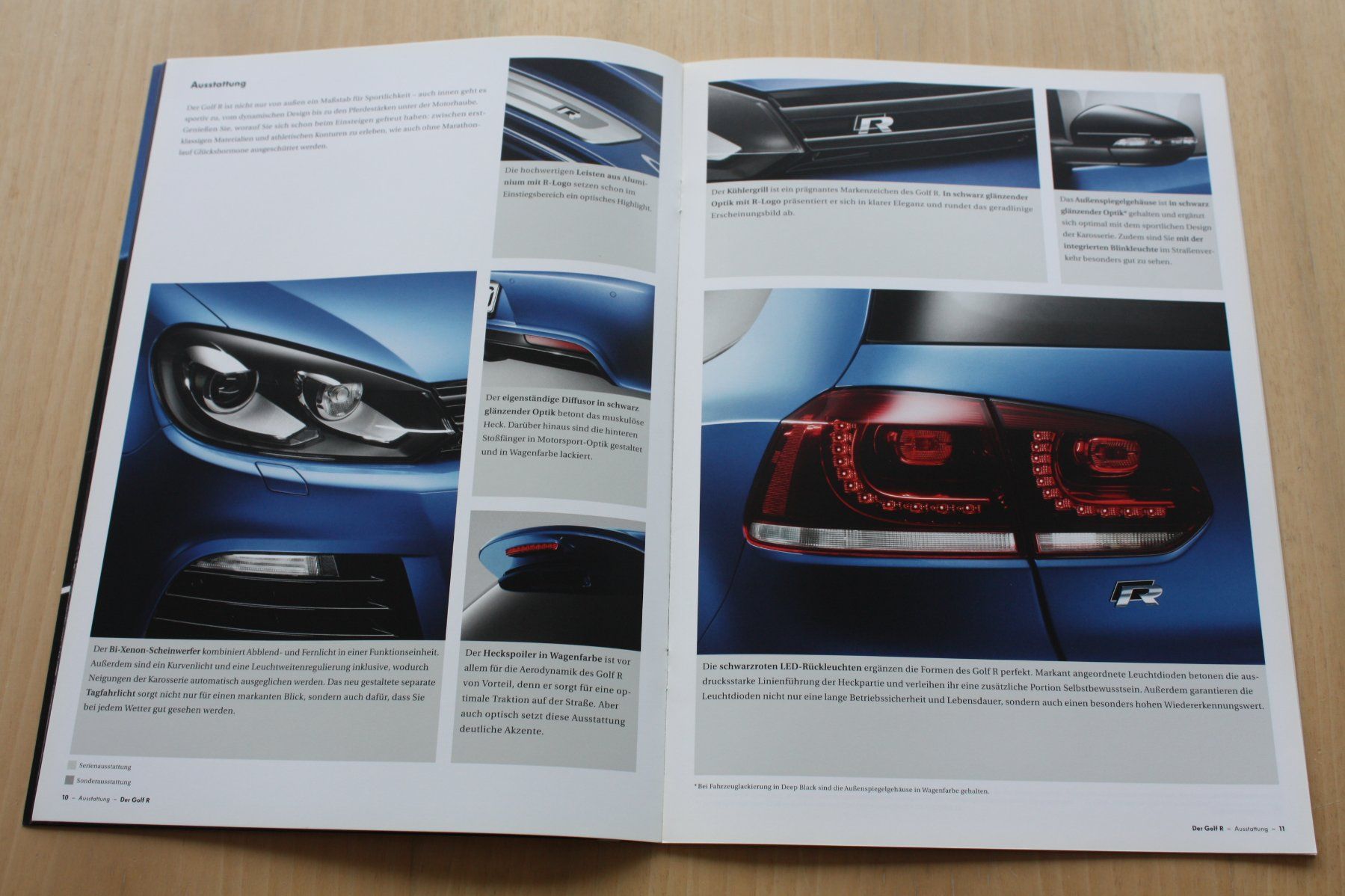 VW Documents: VW Golf R Prospekt 10/2010 – D'occasion à Wikon par erwin400 4