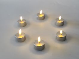 6er Pack LED Teelicht