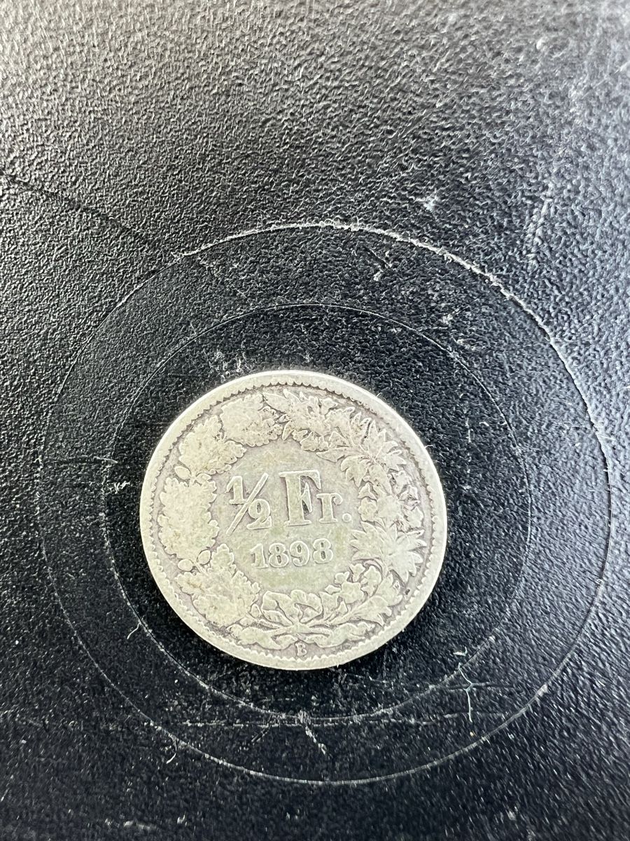 Toutes les monnaies: Schweiz 50 Rappen 1898 – D'occasion à Moosleerau par Tami8
