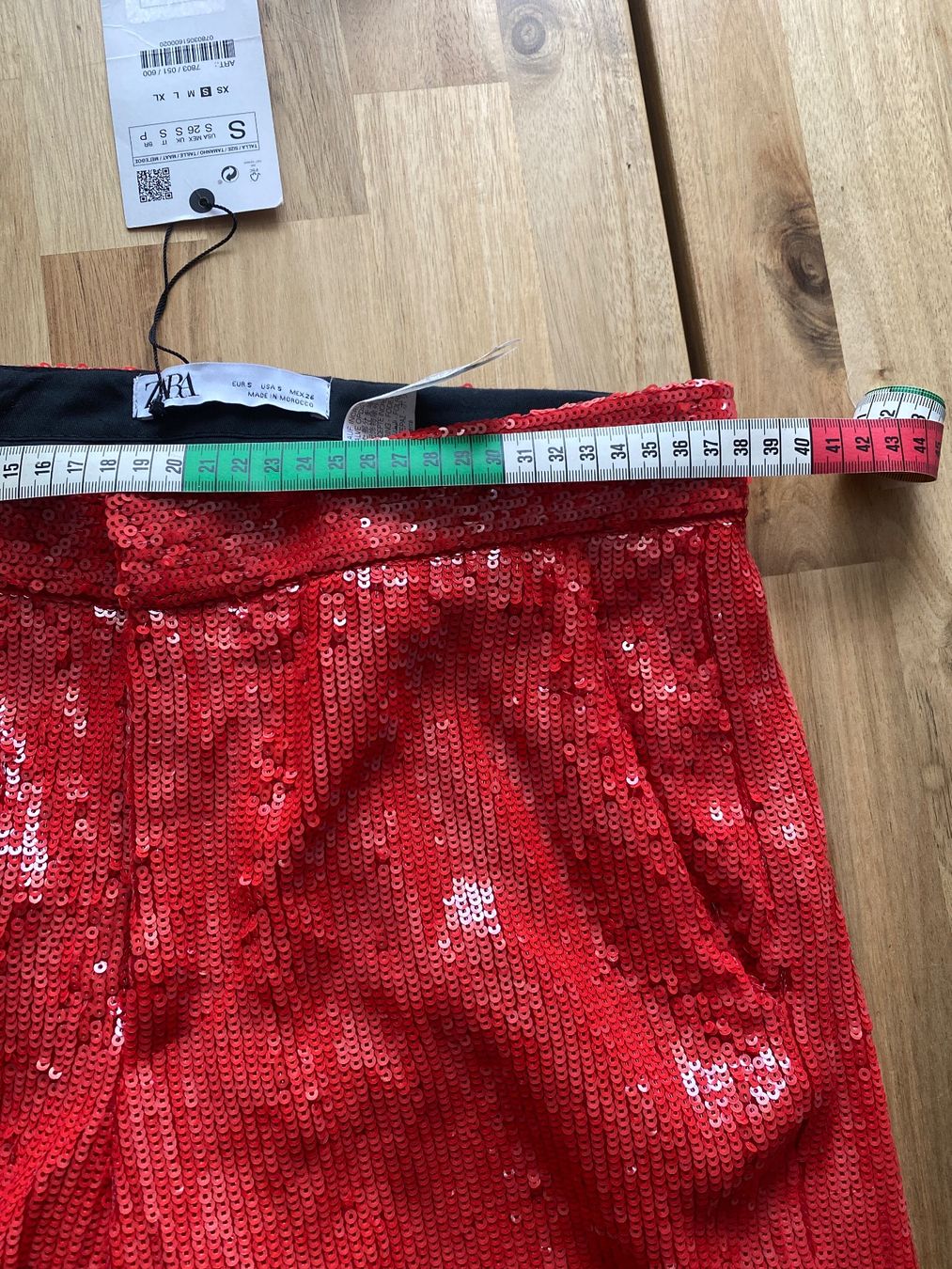 Zara Pantaloni: Zara Pailletten Hose – Nuovo (secondo la descrizione) da Schwyz venduto da rat-race 2