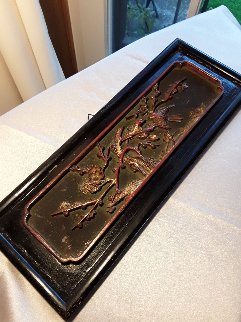 Holzschnitte: Antike Chinesische Schnitzerei, ca 1850 – Gebraucht aus Zürich von helsan 2