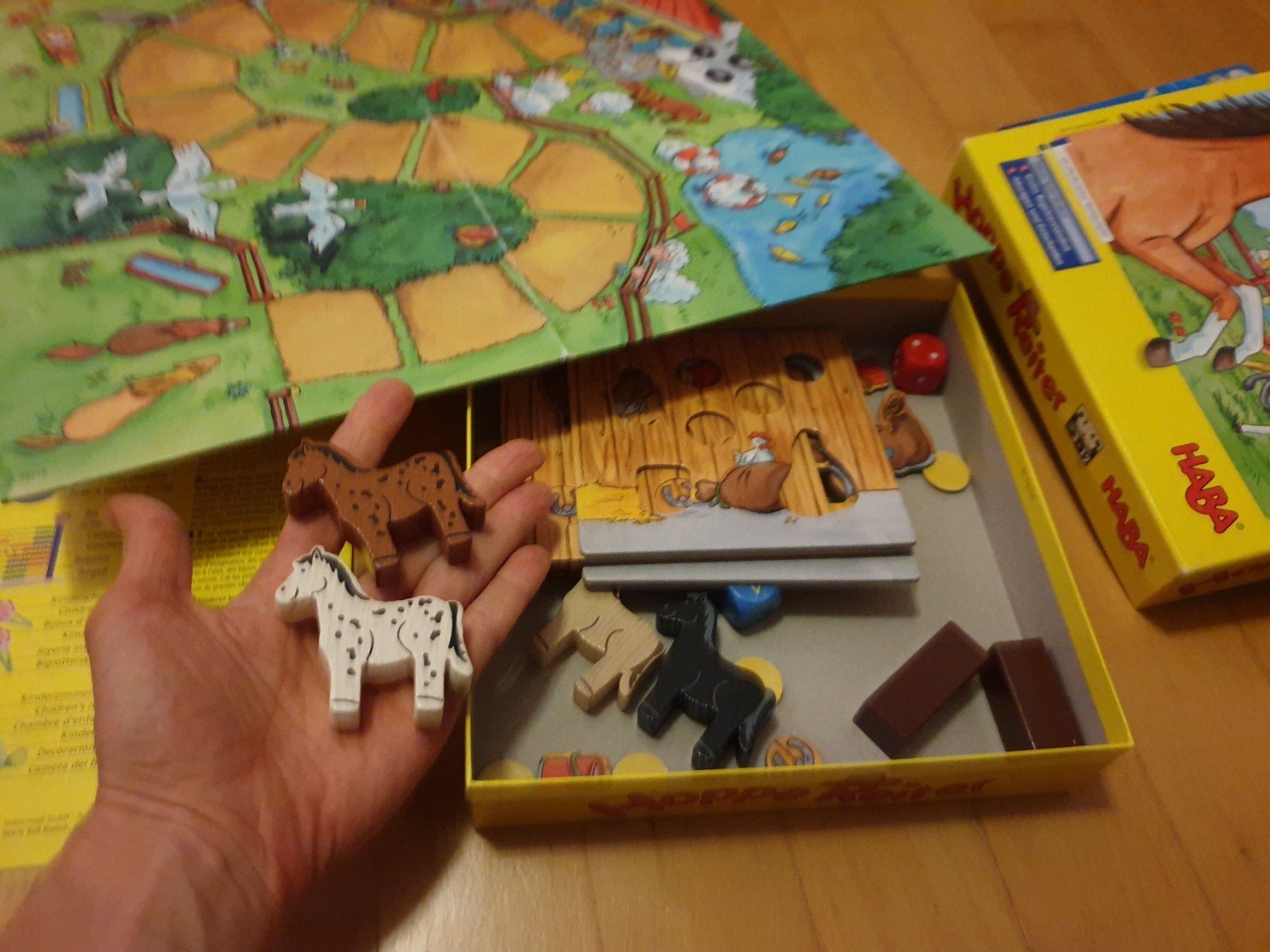 Haba Giochi: Hoppe Reiter Kinder Tischspiel – Usato da Bern venduto da NRZNRZ 2