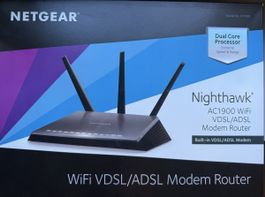Netgear Nighthawk D7000 AC1900 WiFi Modem Router OVP
