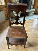 Prie-dieu ancien   style rustique provincial, XIXe s.