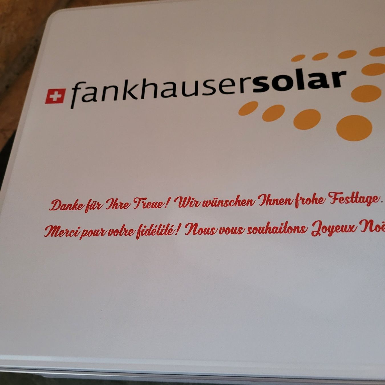 Kambly Altro in Decorazioni & Accessori: Blechdose fankhausersolar – Usato da Hondrich venduto da Ebro01