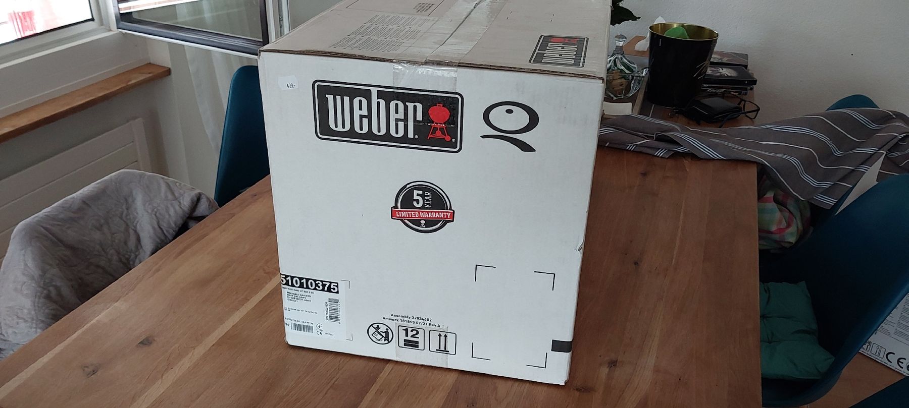 Weber Griglie: Weber 1200 Gasgrill – Nuovo e nell'imballaggio originale da Breil-Brigels venduto da SilverSurfer27 2