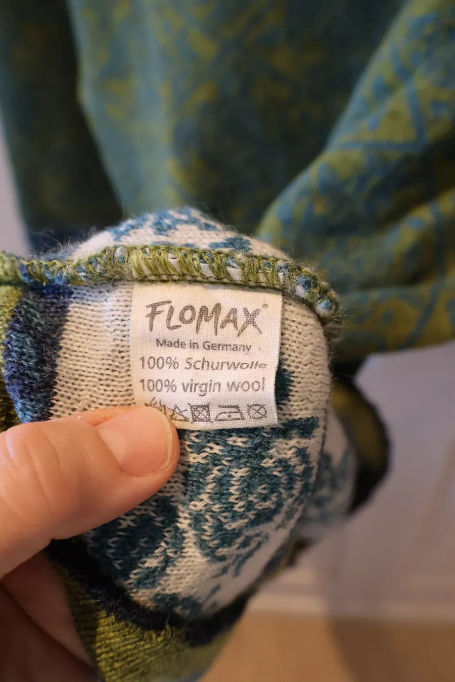 Maglioni & Felpe: Gemusterter Flomax Wollpullover – Nuovo (secondo la descrizione) da Winterthur venduto da jul_v9wx 3