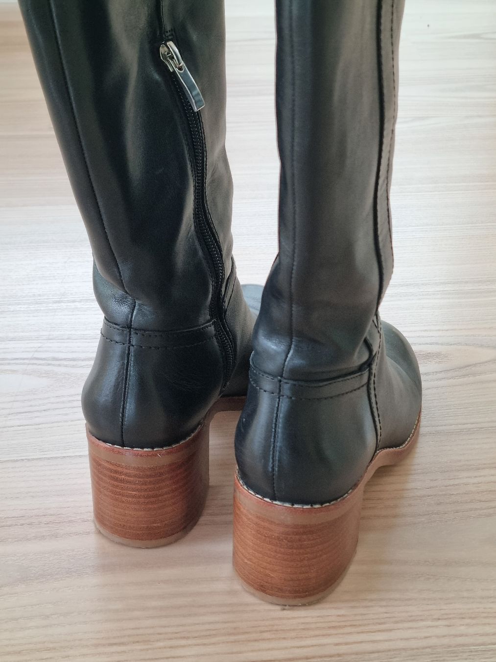 Damenschuhe: Bottes en cuir Minelli taille 35 – Neu (gemäss Beschreibung) aus La Tour-de-Trême von Coco06 4
