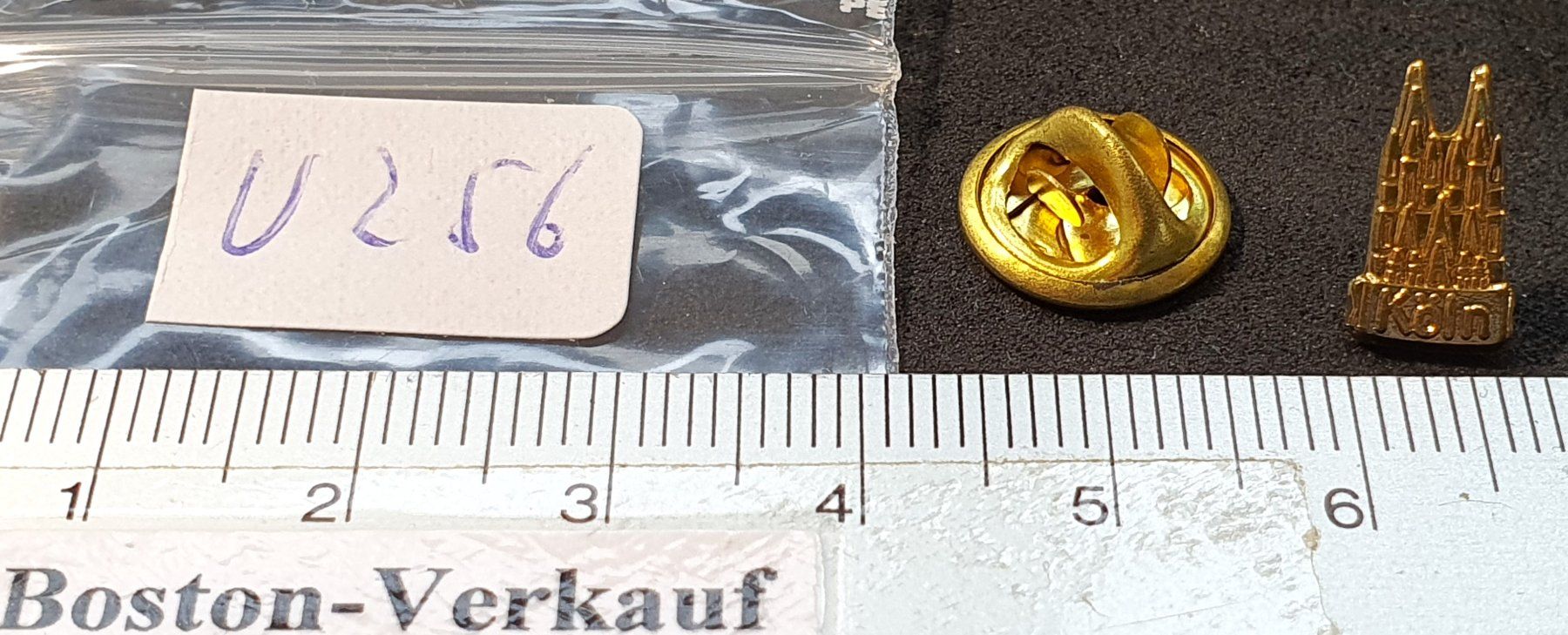Modellini di ferrovie: U256 - 3D Pin Köln Dom Kirche – Usato da Reinach BL venduto da Boston-Verkauf 2