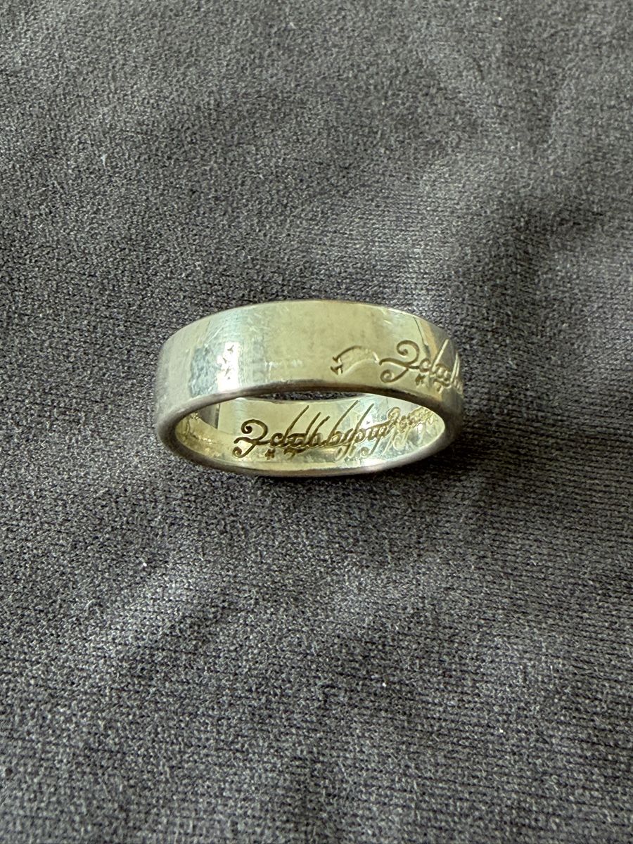 Anelli: Der Herr der Ringe gravierte Macht-Ring | 925 Silber – Usato da Emmenbrücke venduto da stark23 2