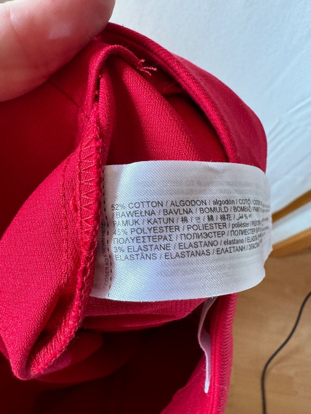 Mango Pantaloni: Rote Hose von Mango Gr. 38 – Usato da Grosswangen venduto da second_hand_dress 6