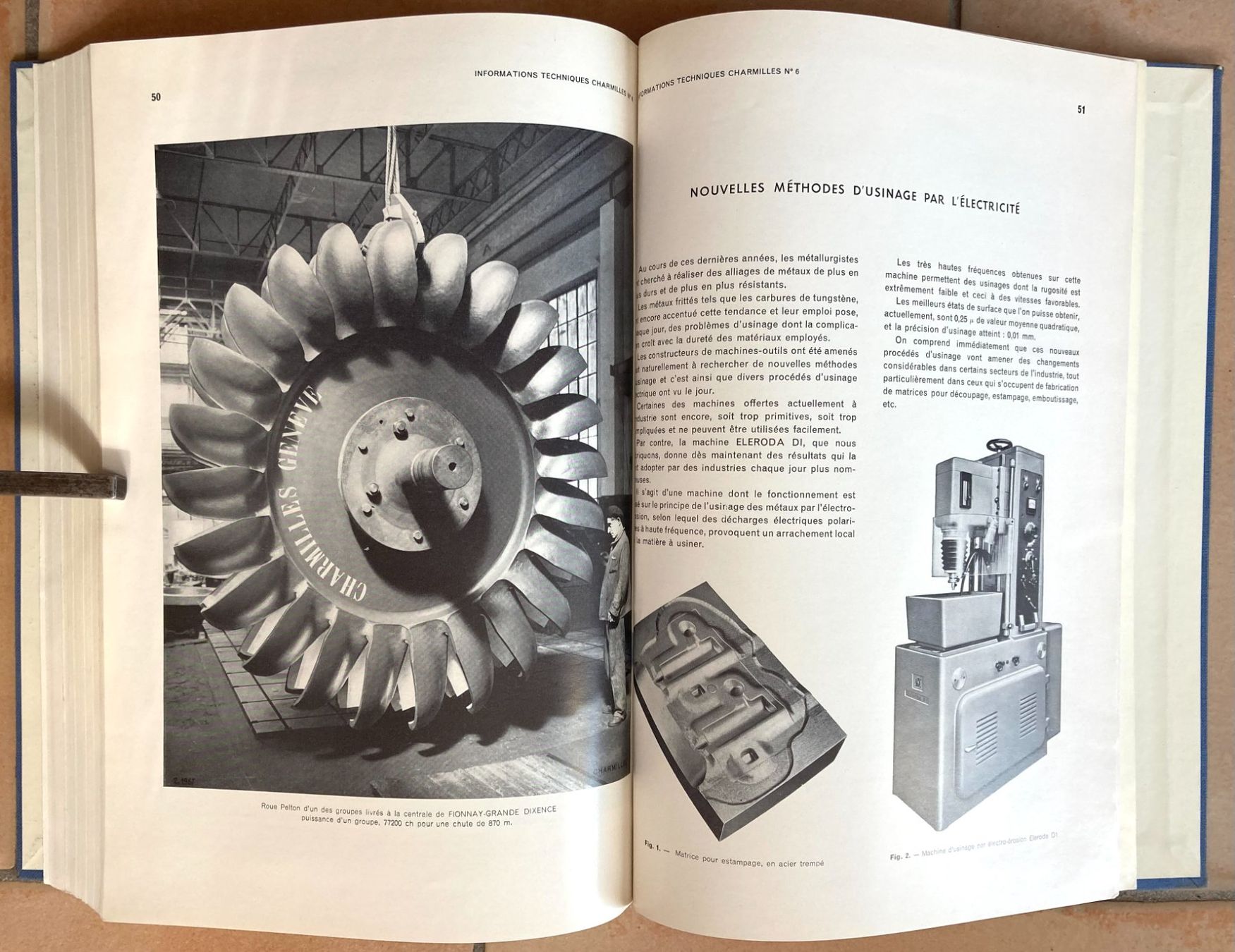 Riviste & Magazine: Charmilles- Recueil de 6 Bulletins Informations Techniques – Usato da Versoix venduto da HELVETICA_1 8