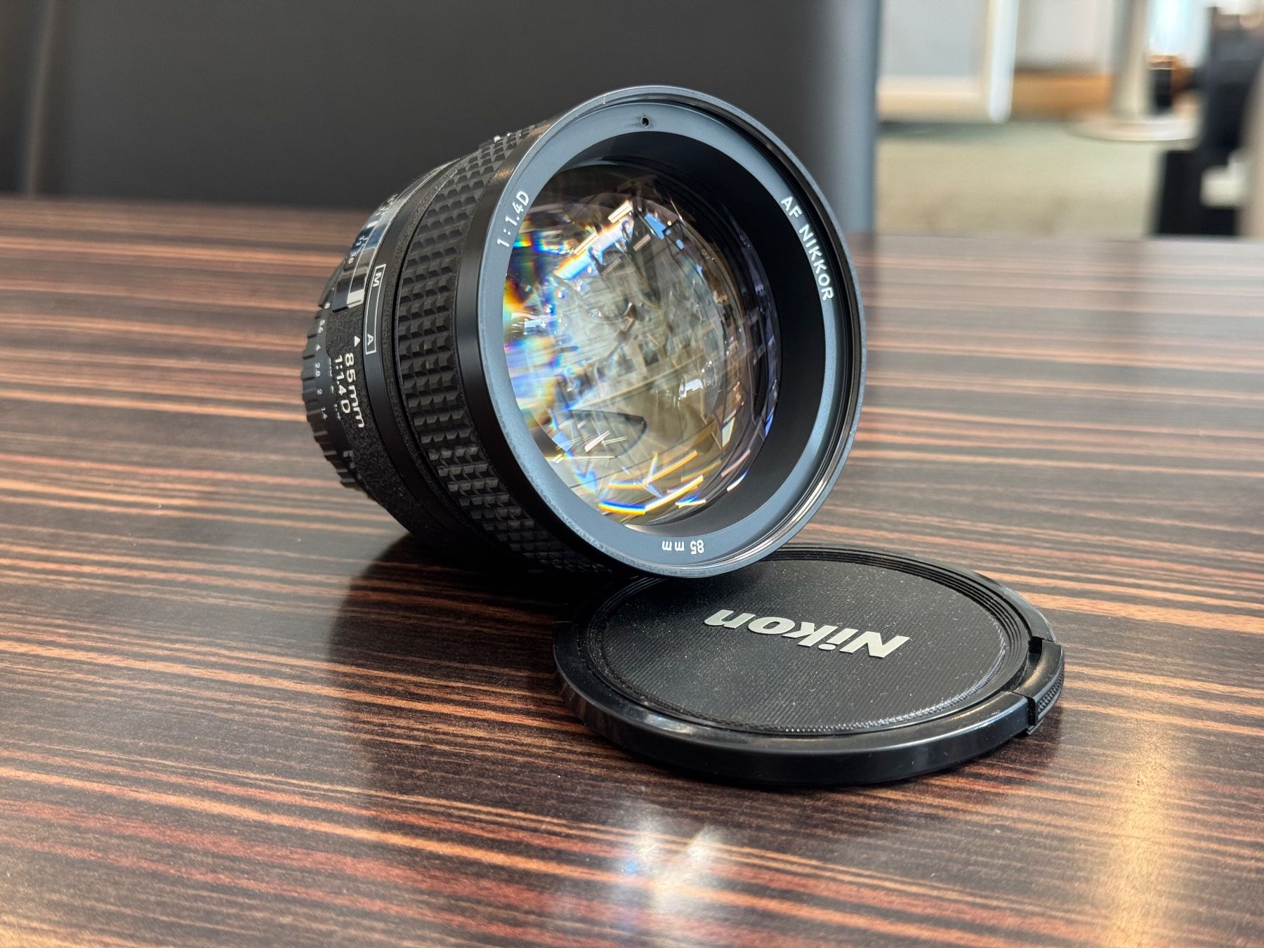 Nikkor Obiettivi: Nikon AF Nikkor 85mm 1:1.4D – Usato da Zürich venduto da KochphotoAG 2