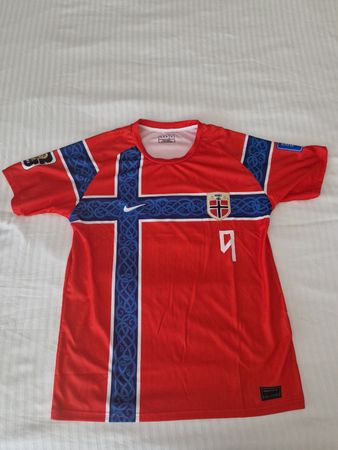 Fussballtrikot Norwegen Haaland Grösse XL L Nike - Neu