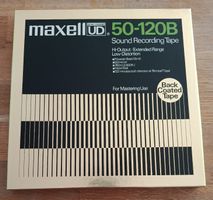 Maxell UD 50-120B Tonband 762m Metallspule Neuwertig
