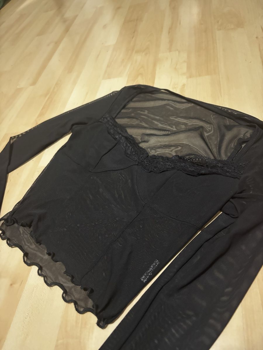 Tops: Mesh Top y2k Schwarz Gr. S – Gebraucht aus zürich von mapaXXefaboo 1