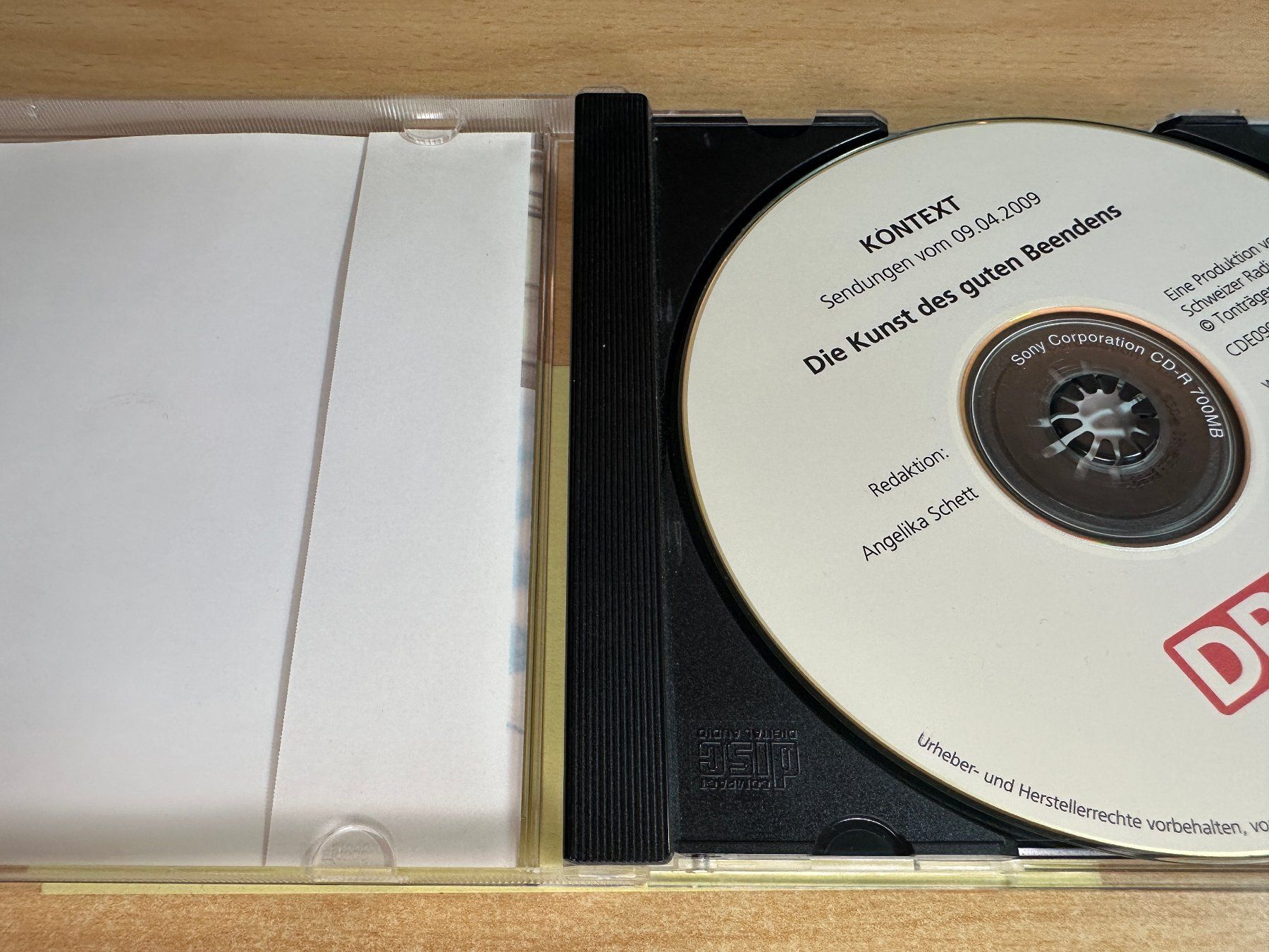Audiolibri: A4 SRF DRS 2 - Die Kunst des guten Beendens – Usato da Rikon im Tösstal venduto da Alpenmutz 2