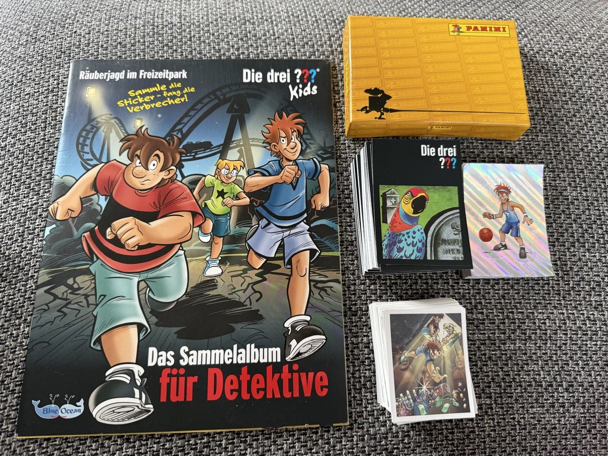 Panini Carte collezionabili: Die drei ??? Panini sammelbilder – Usato da Zürich venduto da zuerich16