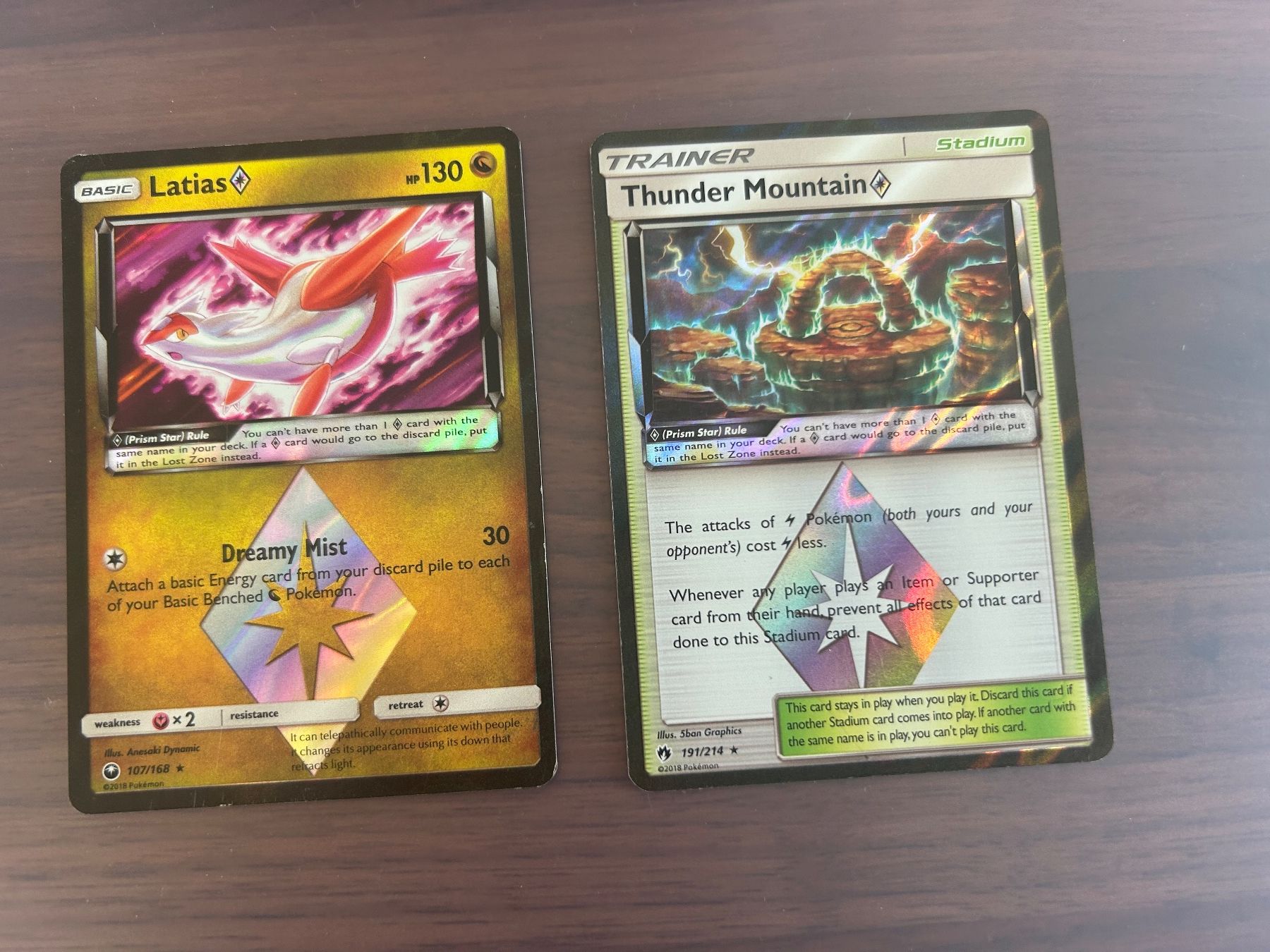 Pokémon Carte collezionabili: 2x Pokémon Prisma Karten – Usato da Winterthur venduto da Wusa01