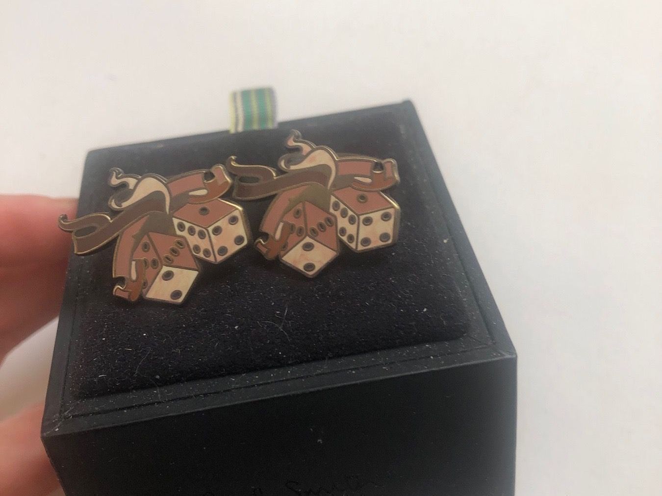 Paul Smith Gemelli: PAUL SMITH Boutons de manchette – Nuovo e nell'imballaggio originale da Arnex-sur-Orbe venduto da cameleonfringant