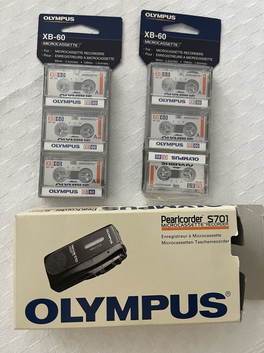 Olympus Registratori: Olympus Pearlcode Microcassette Recorder  – Usato da Herisau venduto da SoBe92