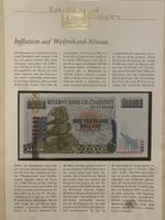Kuriositäten auf Banknoten Zimbabwe