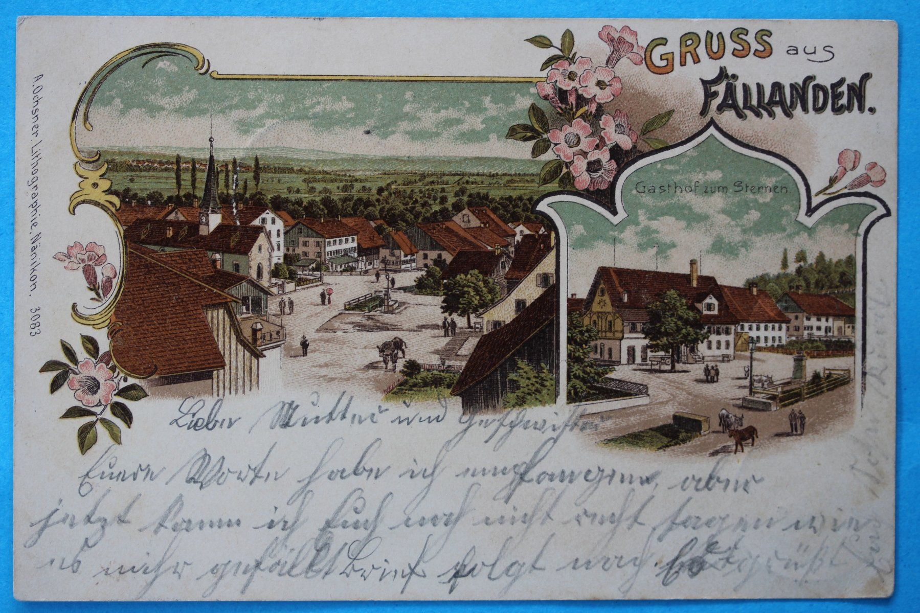 Ansichtskarten: FäLLANDEN LITHO AK – Gebraucht aus Lotzwil von pirolh