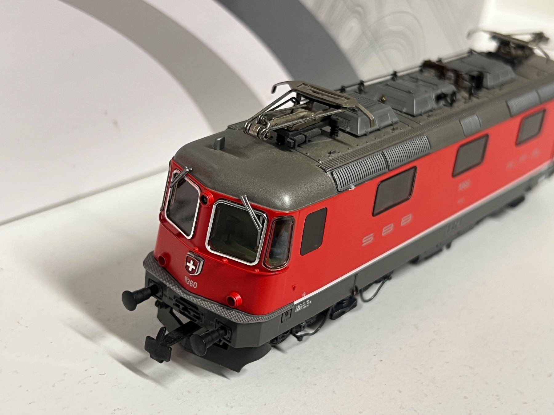 Hag Modellini di ferrovie: HAG Re 4/4 ll Rot SBB H0 AC Analog – Usato da Neuenhof venduto da ludovicco 3