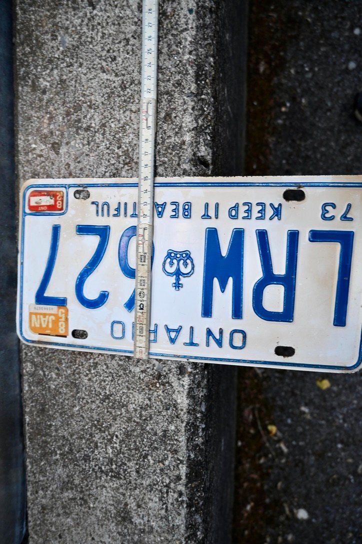 Insegne: Nummernschild CANADA 19?? Ontario 79 keep it beautiful – Usato da Pfaffhausen venduto da mono_rec 9