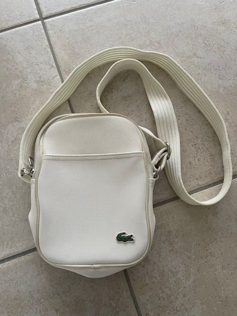 Lacoste Borse: Lacoste Bag weiss – Usato da Aesch ZH venduto da niro007