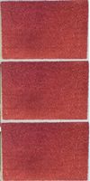 3 Stk, Kokosmatte Türvorlege Fussmatte Eingangsteppich 60x40