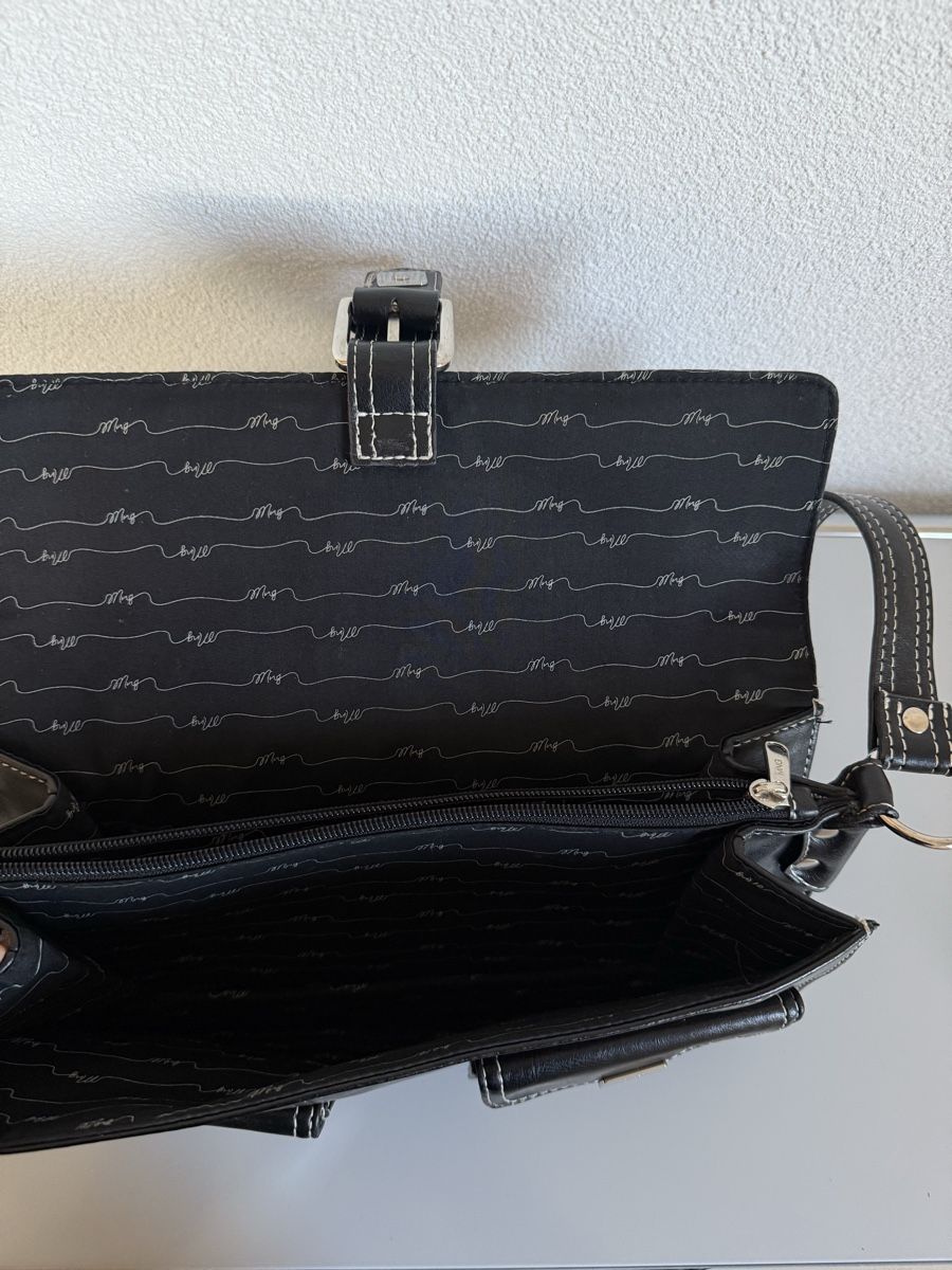 Mango Borse da donna: Mango - Sac cuir noir – Usato da Frick venduto da aowoe 1