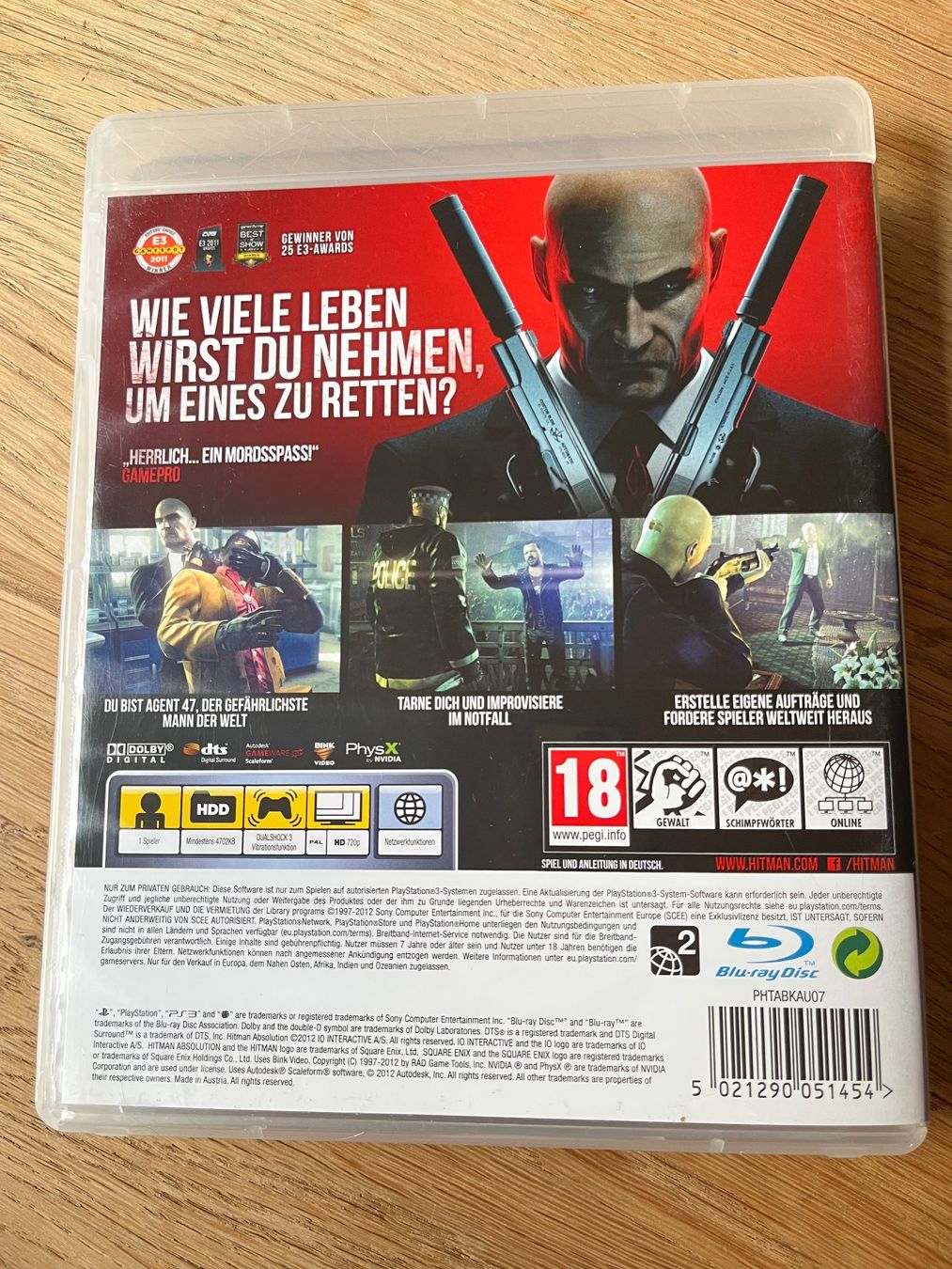 Sony Spiele: PS3 Spiel / Hitman – Gebraucht aus Hauptwil von pansira 1