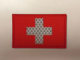 Patch Switzerland reflective Schweizer militär für taz