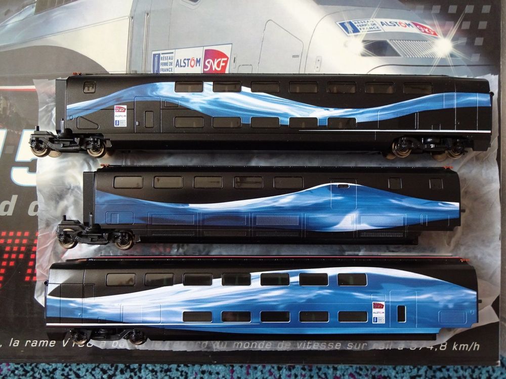 HOゲージ 鉄道模型 Jouef HJ2058 TGV V150 - 鉄道模型