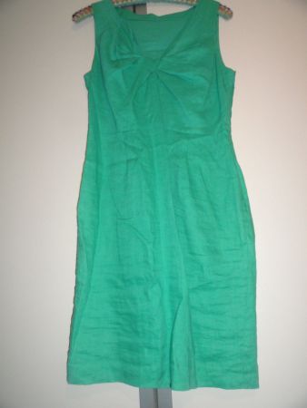 100% LEINEN KLEID GR. S ***