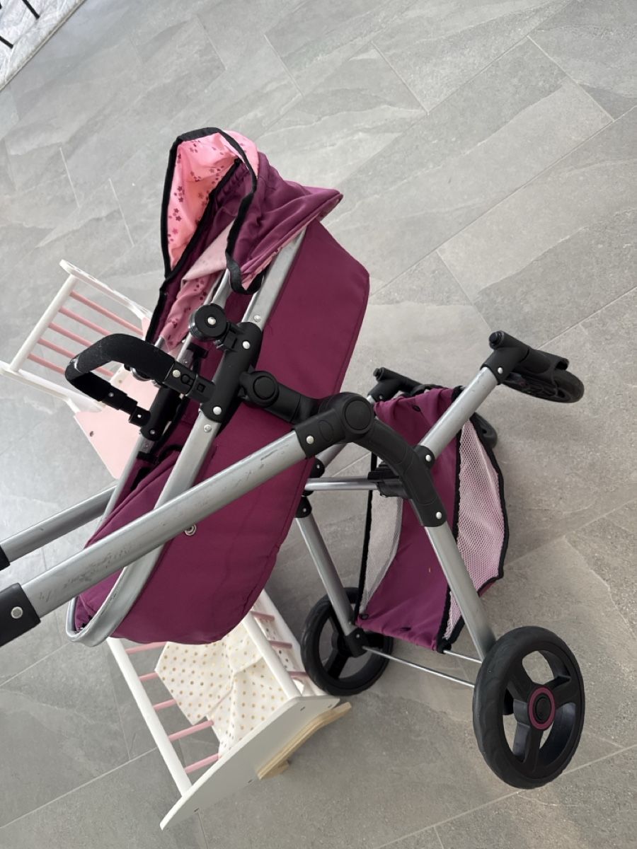 Carrozzine per bambole: Doll's Stroller, High Chair and Bed Set - Great Condition – Usato da Oberglatt ZH venduto da Sale12 4