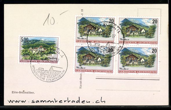 Ansichtskarten: AK Oberhofen am Thunersee, Panorama – Gebraucht aus Berlin von bartko-reher 1