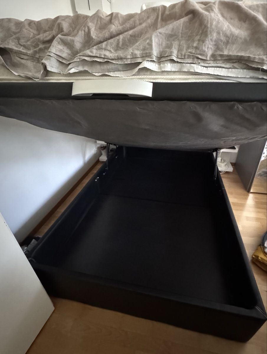 Letti: Boxspringbett 140x200 mit Bettkasten Stauraum – Nuovo (secondo la descrizione) da Adliswil venduto da sc2_72dm 4