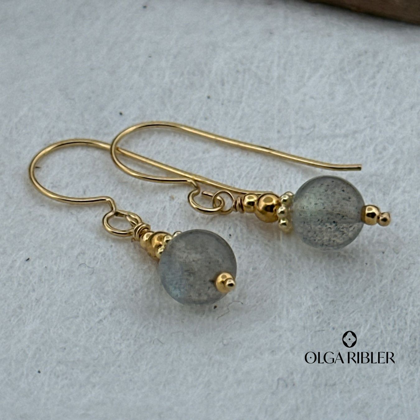 Olga Ribler Orecchini pendenti & Orecchini a lobo: Sterling Silber 925 Ohrringe mit Labradoriten – Nuovo (secondo la descrizione) da Luzern venduto da Schmuckoutlet 2