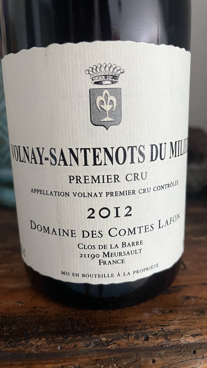 Wein: Volney Santenots 2012 PREMIER CRU – Neu (gemäss Beschreibung) aus Erzingen von takoma66