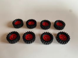 LEGO - ROTE - TECHNIK - RÄDER