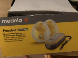 Medela Freestyle elektrische Milchpumpe mit Zubehör